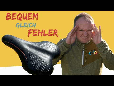 Bequem? Ja. Gesund? Niemals! Der größte Fahrrad Sattel-Mythos endlich entlarvt.