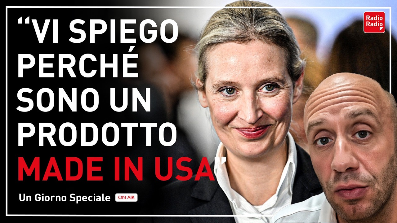 "AfD È SOLO LA PUNTA, L'ICEBERG È ENORME E ARRIVA DRITTO DAGLI USA" | Con Antonio Amorosi