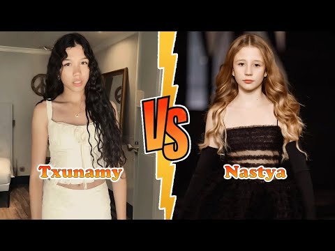 Txunamy VS Nastya Transformation 👑 New Stars From Baby To 2025