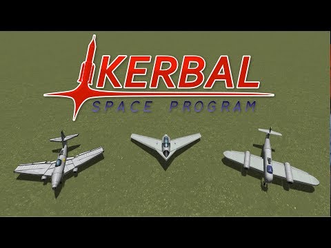 Fighter Jet Showdown WW2 (Part 2/2) - Jet Fighters - Kerbal Space Program