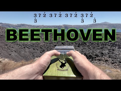Beethoven - Moonlight Sonata (Kalimba Tutorial)