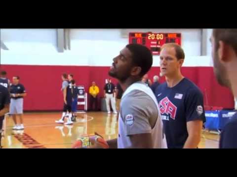 Kyrie Irving: Practice With Team USA