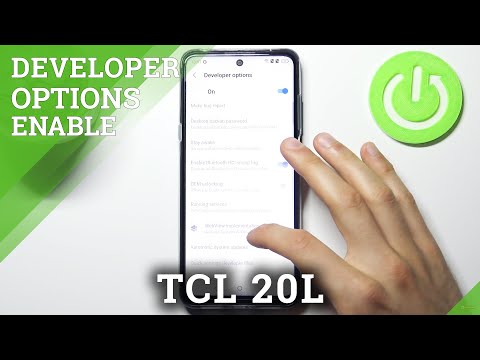 How to Enter Developer Options on TCL 20L - Activate & Use Developer Panel