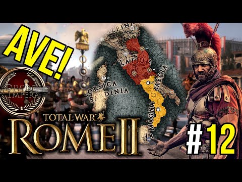 Obrona ITALII! *KAMPANIA RZYMEM* | Total War: ROME 2 - Divide et Impera | #12