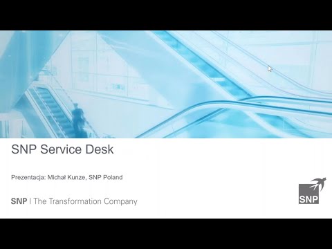 SNP Service Desk – zgłoszenia serwisowe wygodnie i efektywnie