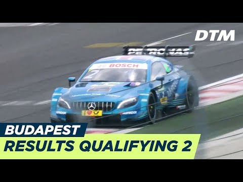 4 x Mercedes at the last second - Results Qualifying 2 - DTM Budapest 2018