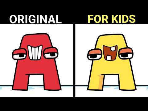 Alphabet-Wissen A, aber irgendetwas ist lustig! (ZEICHNUNG)