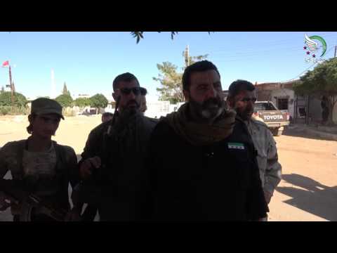 كلمة قائد اللواء 51 العقيد هيثم عفيسي بعد السيطرة على معظم الريف الشمالي من قبضة تنظيم داعش الإرهابي