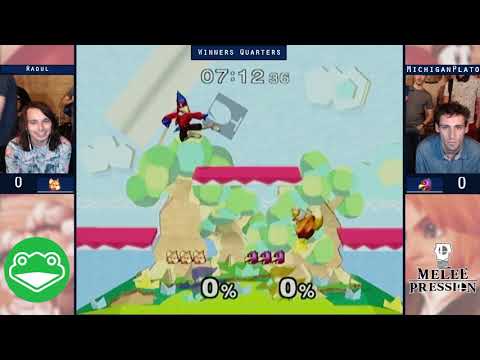 Super Melee Pression 3 - Raoul (Fox) vs. MichiganPlato (Falco) - Winners Quarters