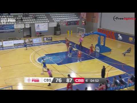 🎥 Albert Planell (203cm-2002) Highlights CB Santfeliuenc 24/25 - Segunda FEB