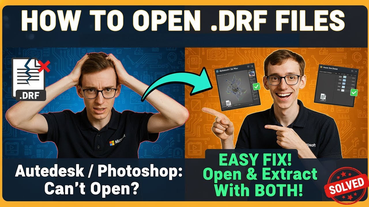 How to Open DRF Files (Autodesk 3ds Max or Adobe Photoshop)