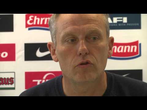 Pressekonferenz vor dem Spiel in Düsseldorf