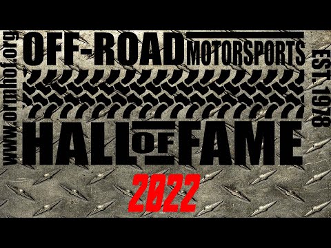 Off-Road Motorsports Hall of Fame 2022 Induction & Awards Gala