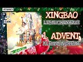 1. Advent Bauen - Xingbao - Lebkuchenhaus - XB-18021 - Klemmbausteine - Weihnachtlich