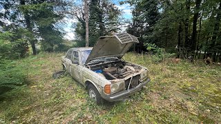 Dom so starým Mercedesom urban exploration video in Slovakia:  opustená vila a starý Mercedes