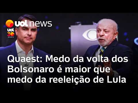 Quaest: Medo de volta dos Bolsonaro ao governo é maior do que de reeleição do Lula
