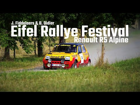Eifel Rallye Festival - Renault R5 Alpine - J. Fiddelaers & B. Didier