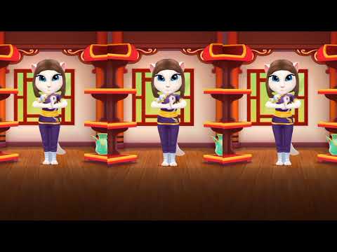 🥋⭐NEW Martial Arts Studio in My Talking Angela 2 (GamePlay)