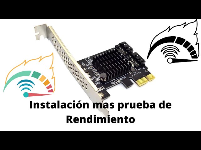 Vídeo relacionado con Vbestlife Adaptador PCIE a SATA 3.0 Tarjetas de Expansión PCI-E Express a PCI-E 2.0 con 2 Puertos SATA III Transmisión Rápida de Datos de 6 Gbps