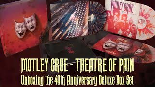 Unboxing the Mötley Crüe - Theatre of Pain 40th Anniversary Deluxe Vinyl Box Set | Vinyl Community
