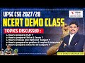 UPSC 2027 28 NCERT Demo Class 2 NCERT CSAT Ethics Optional Strategy