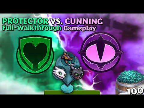Protector vs. Cunning (2023) — Gauntlet Event Full Walkthrough Gameplay | Dragons: Rise of Berk