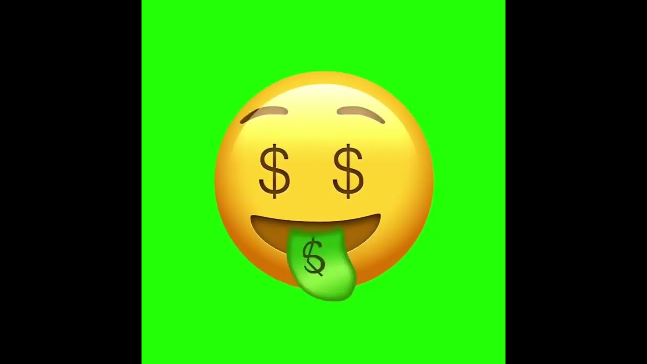 Money mouth emoji Overlay