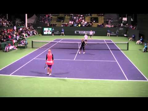 [2] Hlavackova/Hradecka vs. Dushevina/Panova - 2013 BNP Paribas Open