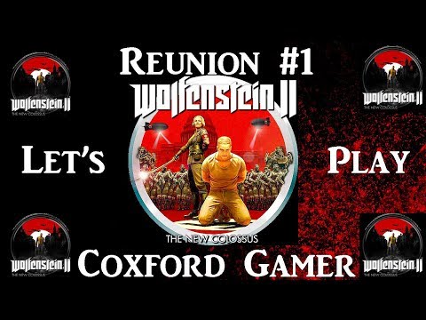 Let's Play Wolfenstein 2 New Colossus Campaign Mission 1 Reunion Awakening Playthrough/Walkthrough.