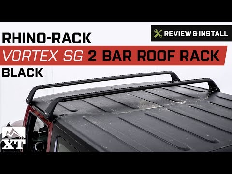 Jeep Wrangler Rhino-Rack Vortex SG 2 Bar Roof Rack (2011-2017 JK 2-Door) Review & Install