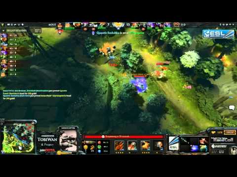 Quantic Gaming vs Mousesports Game 2   RaidCall EMS One Summer DOTA 2 Cup #3   TobiWan