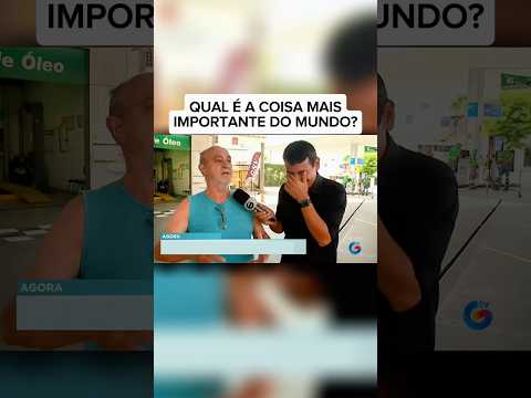 A coisa mais importante do MUNDO! 👀🤷🏻‍♂️