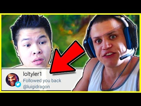 TYLER1 FOLLOWED ME BACK AFTER THIS GAME WITH HIM?