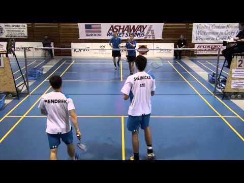 MČR badminton U-19 - čtyřhra muži