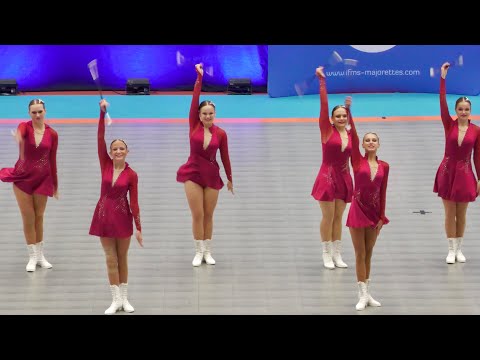 Majorettes *LASSIES Brno* BATON mini / Mažoretky - Ostrava 2025 WM Championship