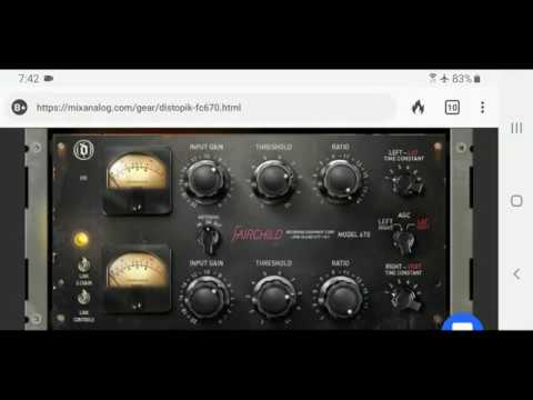 Try a Fairchild 670 for FREE! Hardware Compressor Clone