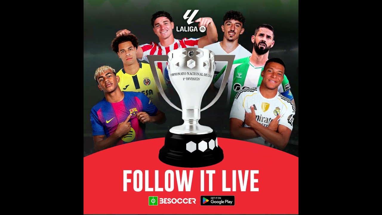Download our app to follow all LaLiga EA Sports scores, statistics, matches and news live.