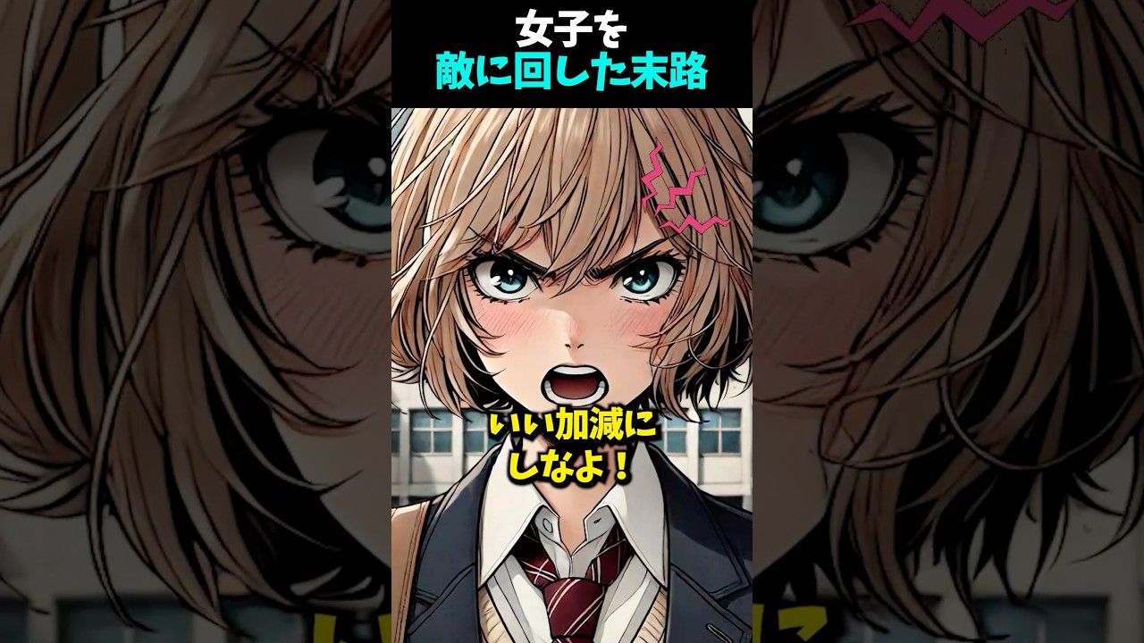 嘘告白で女子を嘲笑う最低男→女を敵に回した末路
