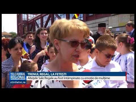 TRENUL REGAL,  LA FETEȘTI