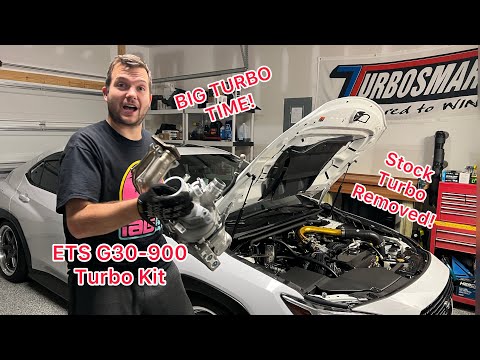 22+ WRX ETS Turbo Kit G30-900 Build EP:02 Stock Turbo Removed!