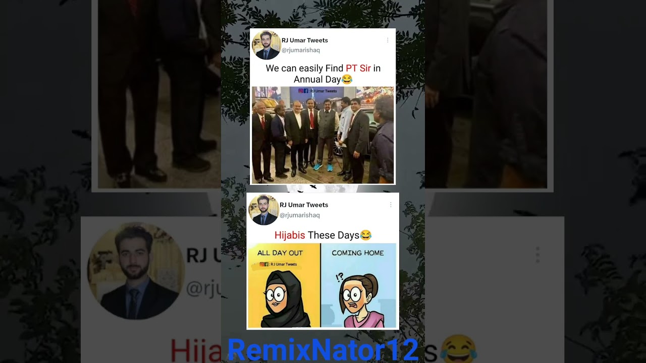 Rj umar tweet funny shots😂😂😂