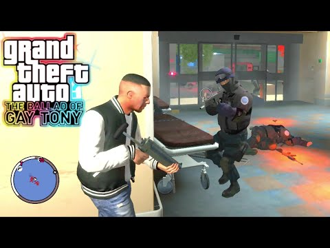GTA: The Ballad of Gay Tony (Xbox 360) Free Roam Gameplay #7 [1080p]