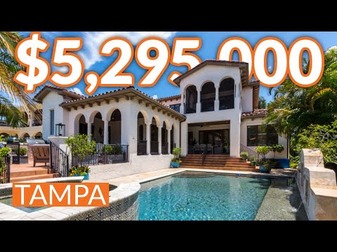 Inside A $5,295,000 Davis Islands Custom Designed Waterfront Home | 58 Martinique Avenue, Tampa, FL