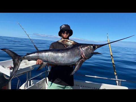 4 Swordfish in ONE DAY, Exmouth Fishing Adventures