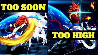 2 Reasons Why Your Gogeta Combos Drop