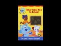 Blue S Clues Blue Take You To School DVD Video United States