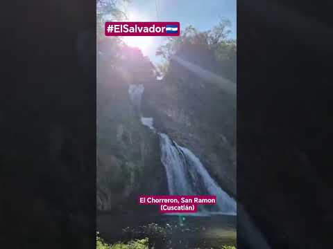 Hidden Waterfall in El Salvador 🇸🇻 | El Chorrerón in San Ramón #shorts