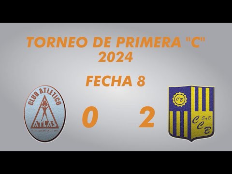 Primera "C" 2024 - Fecha 8 - Atlas 0 Central Ballester 2 - Resumen