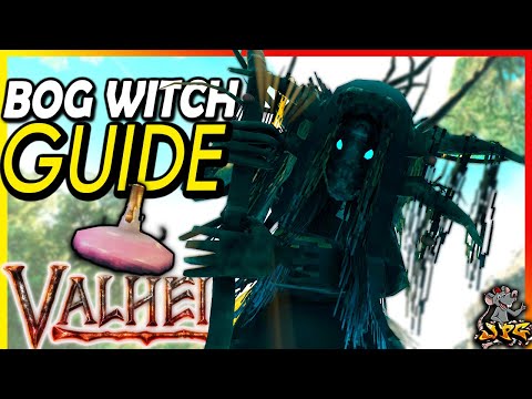 VALHEIM BOG WITCH Everything You Can Buy/How To Craft! Love Potion! Scythe & Feast Guide PTB UPDATE