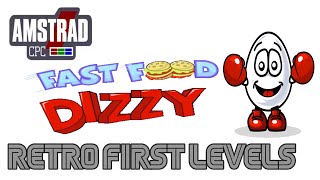 Fast Food Dizzy - Amstrad CPC 464 (Retro First Levels)